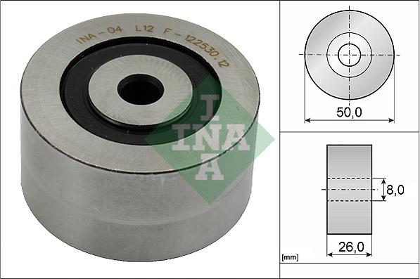 INA 532 0143 10 - Ohjainrulla, moniurahihna onlydrive.pro