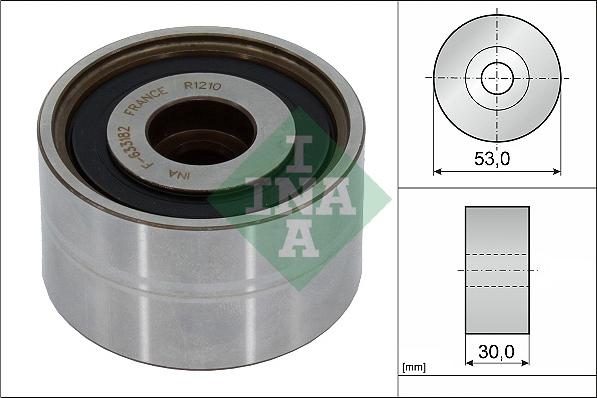 INA 532 0885 10 - Deflection / Guide Pulley, timing belt onlydrive.pro