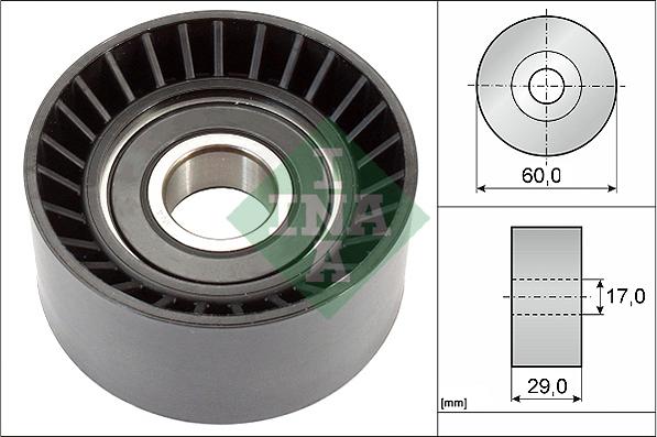 INA 532 0364 20 - Kreipiantysis skriemulys, V formos rumbuotas diržas onlydrive.pro