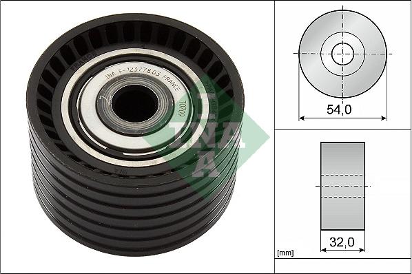 INA 532 0774 10 - Deflection / Guide Pulley, timing belt onlydrive.pro