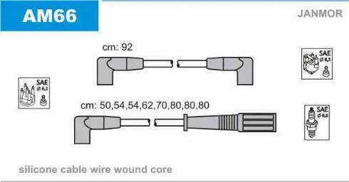 Janmor AM66 - Ignition Cable Kit onlydrive.pro