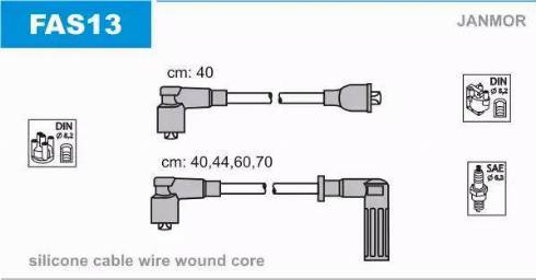 Janmor FAS13 - Ignition Cable Kit onlydrive.pro