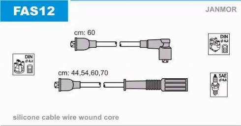 Janmor FAS12 - Ignition Cable Kit onlydrive.pro