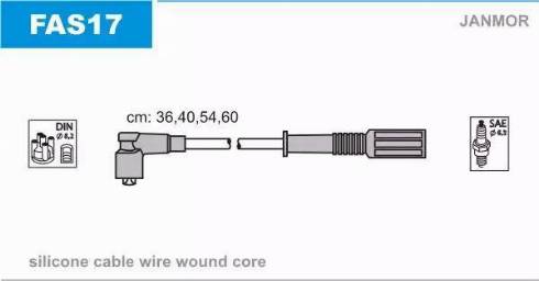 Janmor FAS17 - Ignition Cable Kit onlydrive.pro