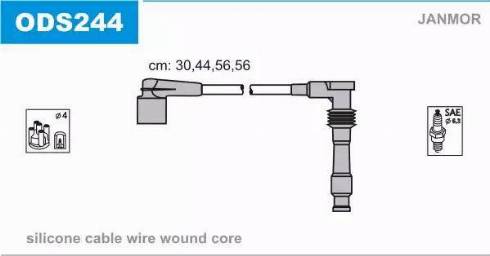 Janmor ODS244 - Ignition Cable Kit onlydrive.pro