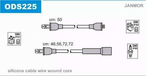 Janmor ODS225 - Ignition Cable Kit onlydrive.pro