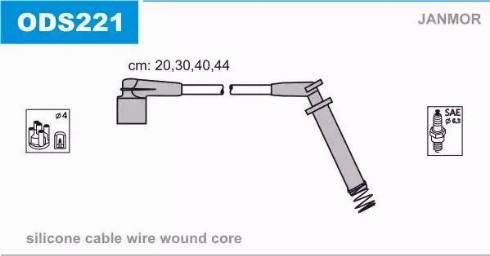 Janmor ODS221 - Ignition Cable Kit onlydrive.pro