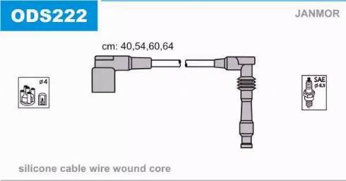 Janmor ODS222 - Ignition Cable Kit onlydrive.pro