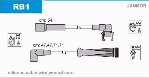 Janmor RB1 - Ignition Cable Kit onlydrive.pro