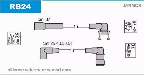 Janmor RB24 - Ignition Cable Kit onlydrive.pro