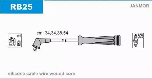 Janmor RB25 - Ignition Cable Kit onlydrive.pro