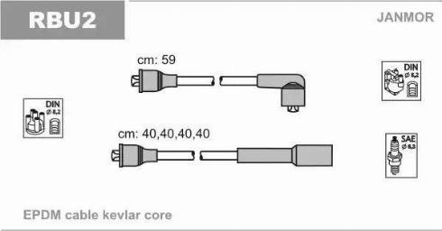 Janmor RBU2 - Ignition Cable Kit onlydrive.pro