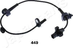 Japanparts ABS-449 - Датчик ABS, частота вращения колеса onlydrive.pro