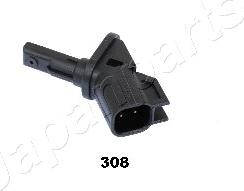 Japanparts ABS-308 - Датчик ABS, частота вращения колеса onlydrive.pro