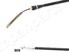 Japanparts BC-809 - Cable, parking brake onlydrive.pro