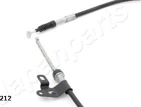 Japanparts BC-212 - Cable, parking brake onlydrive.pro