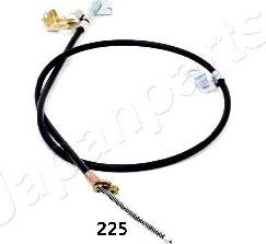 Japanparts BC-225 - Cable, parking brake onlydrive.pro