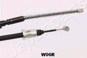 Japanparts BC-W06R - Cable, parking brake onlydrive.pro