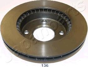 Japanparts DI-136 - Brake Disc onlydrive.pro