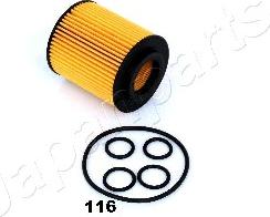 Japanparts FO-ECO116 - Oil Filter onlydrive.pro