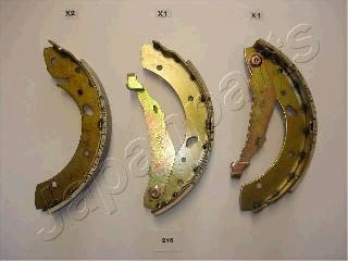 Japanparts GF-216AF - Brake Shoe Set onlydrive.pro