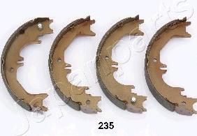 Japanparts GF-235AF - Brake Shoe Set, parking brake onlydrive.pro