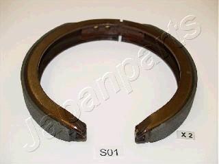 Japanparts GF-S01AF - Brake Shoe Set, parking brake onlydrive.pro