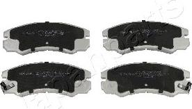 Japanparts PA-999AF - Brake Pad Set, disc brake onlydrive.pro