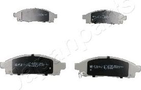 Japanparts PA-504AF - Brake Pad Set, disc brake onlydrive.pro