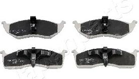 Japanparts PA-099AF - Brake Pad Set, disc brake onlydrive.pro