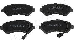 Japanparts PA-0649AF - Brake Pad Set, disc brake onlydrive.pro