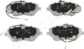 Japanparts PA-0619AF - Brake Pad Set, disc brake onlydrive.pro