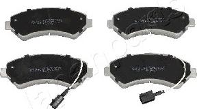 Japanparts PA-0625AF - Brake Pad Set, disc brake onlydrive.pro