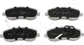 Japanparts PA-0621AF - Brake Pad Set, disc brake onlydrive.pro