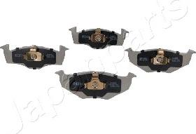 Japanparts PA-0085AF - Brake Pad Set, disc brake onlydrive.pro