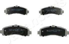 Japanparts PA-012AF - Brake Pad Set, disc brake onlydrive.pro