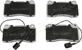 Japanparts PA-0207AF - Brake Pad Set, disc brake onlydrive.pro