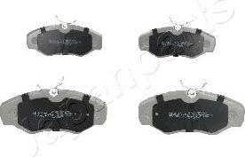 Japanparts PA-109AF - Brake Pad Set, disc brake onlydrive.pro