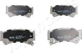 Japanparts PA-815AF - Brake Pad Set, disc brake onlydrive.pro