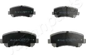 Japanparts PA-348AF - Brake Pad Set, disc brake onlydrive.pro