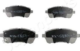 Japanparts PA-343AF - Brake Pad Set, disc brake onlydrive.pro