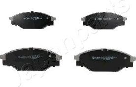 Japanparts PA-247AF - Brake Pad Set, disc brake onlydrive.pro