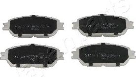 Japanparts PA-2019AF - Brake Pad Set, disc brake onlydrive.pro