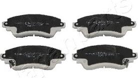 Japanparts PA-201AF - Brake Pad Set, disc brake onlydrive.pro