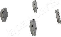 Japanparts PA-2024AF - Brake Pad Set, disc brake onlydrive.pro