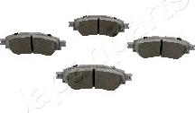 Japanparts PA-2024AF - Brake Pad Set, disc brake onlydrive.pro