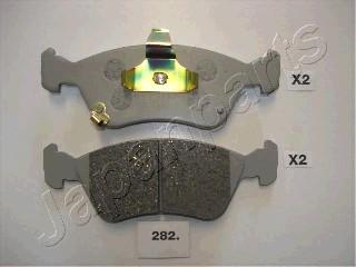 Japanparts PA-282AF - Brake Pad Set, disc brake onlydrive.pro