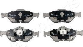 Japanparts PA-238AF - Brake Pad Set, disc brake onlydrive.pro