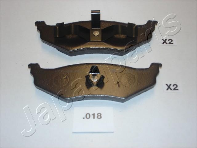 Japanparts PP-018AF - Brake Pad Set, disc brake onlydrive.pro