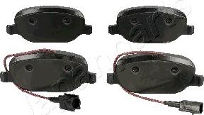 Japanparts PP-0206AF - Brake Pad Set, disc brake onlydrive.pro